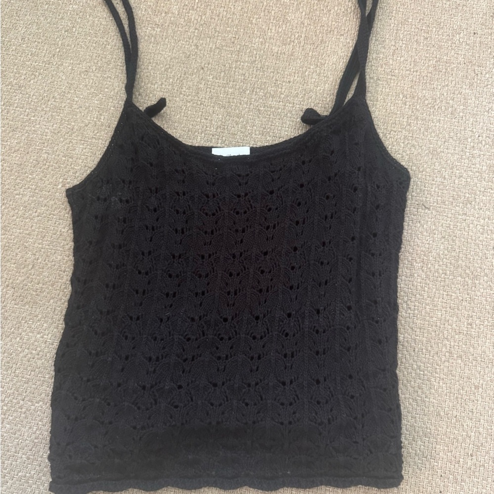 Aritzia crochet tank, worn once!